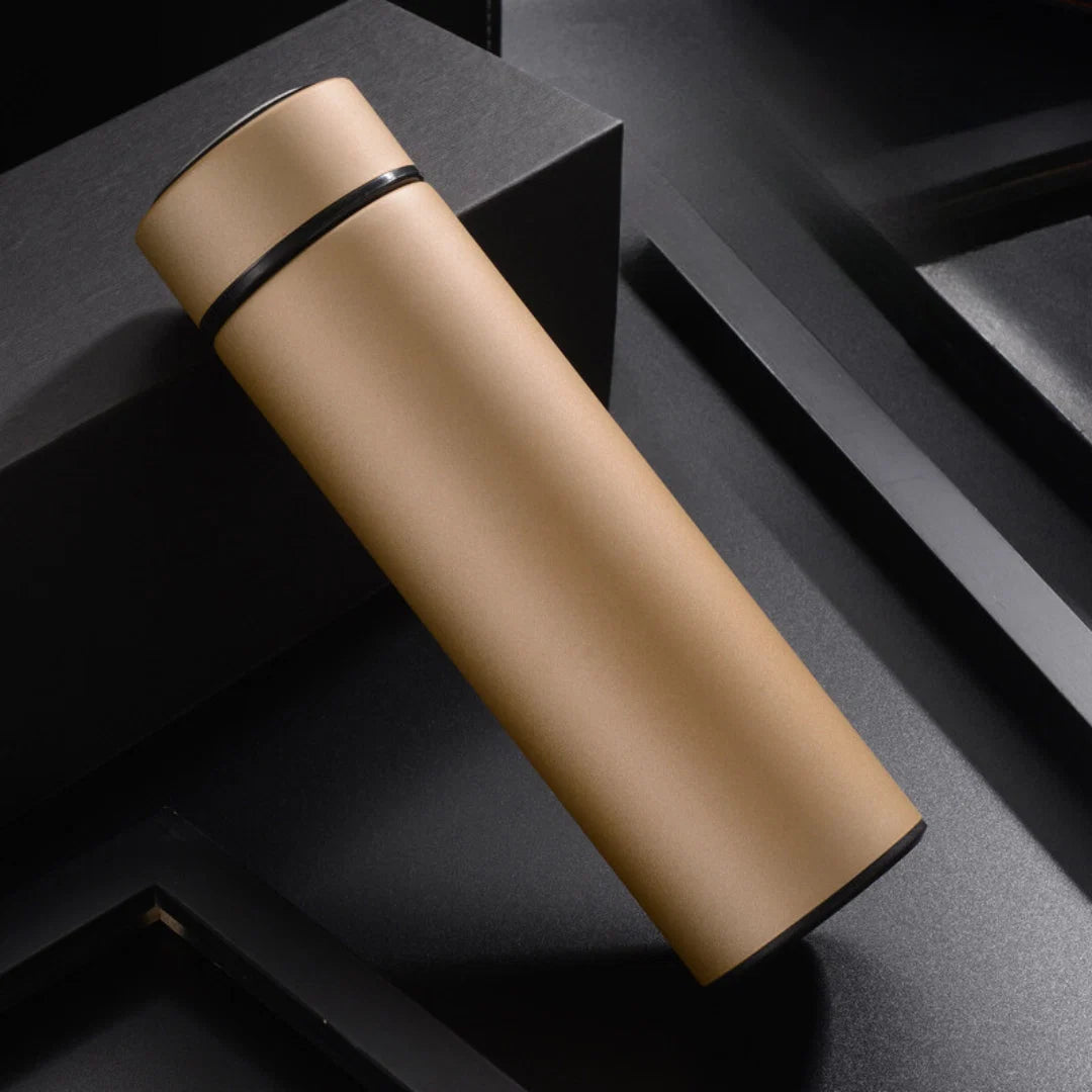 Thermos Flask Stainless Steel Insulated Leak-Proof 450ml Digital Display