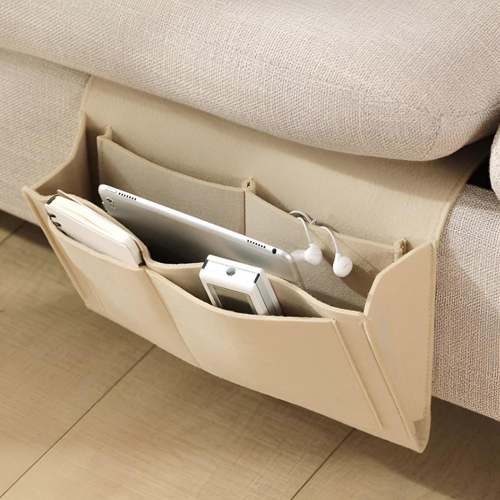 Multi-Functional Nightstand Storage Organizer