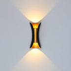 Outdoor LED Wall Light - Upward and Downward Sculpted Design