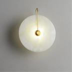 LED Wall Light in Minimalist Marble Design