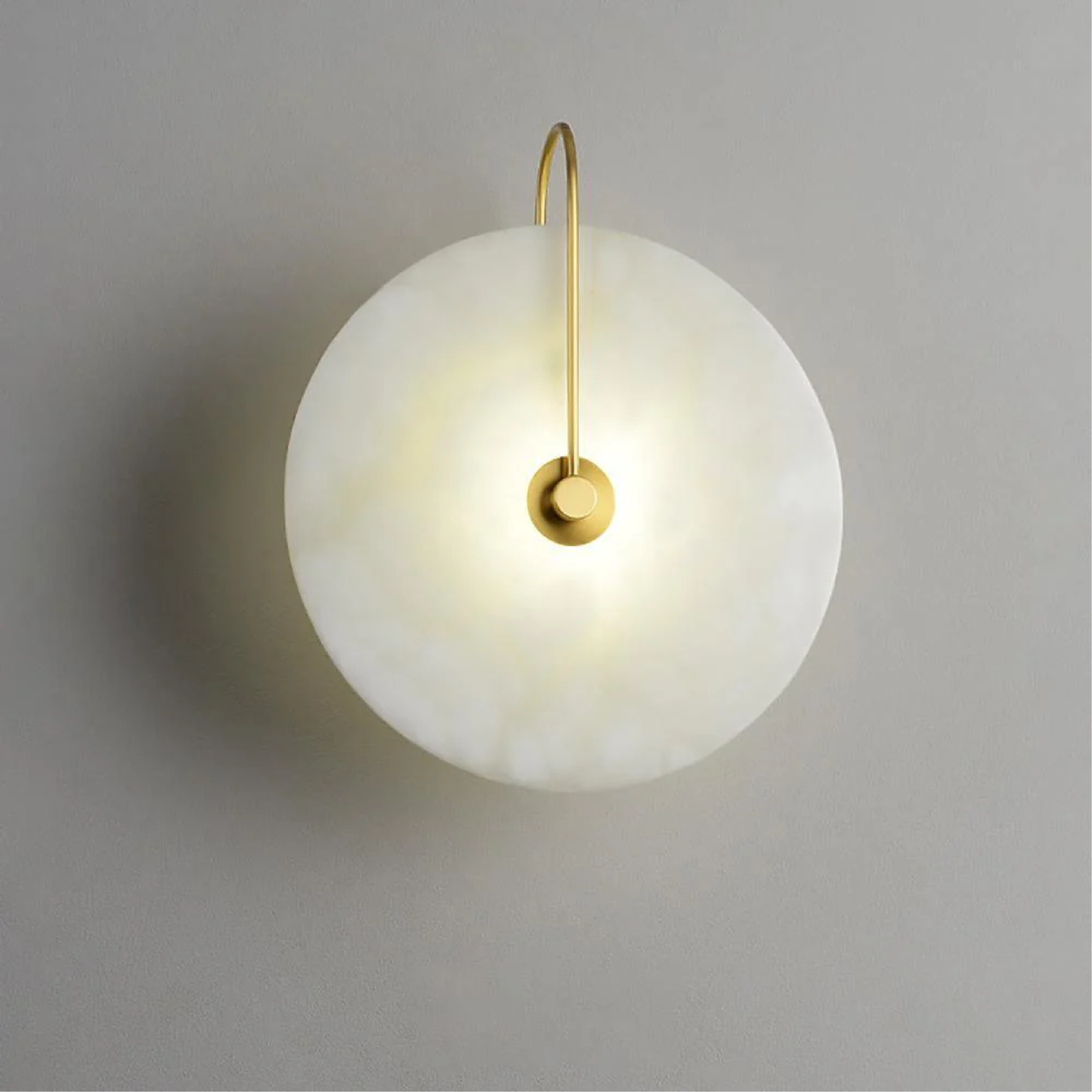 LED Wall Light in Minimalist Marble Design