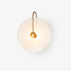 LED Wall Light in Minimalist Marble Design
