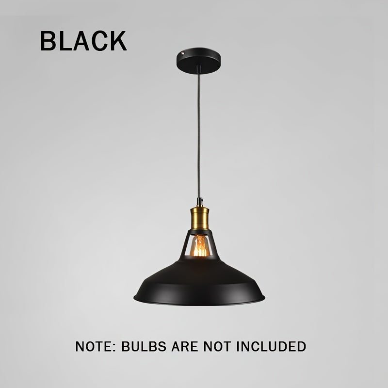 Retro Loft-Style Industrial Metal Hanging Light