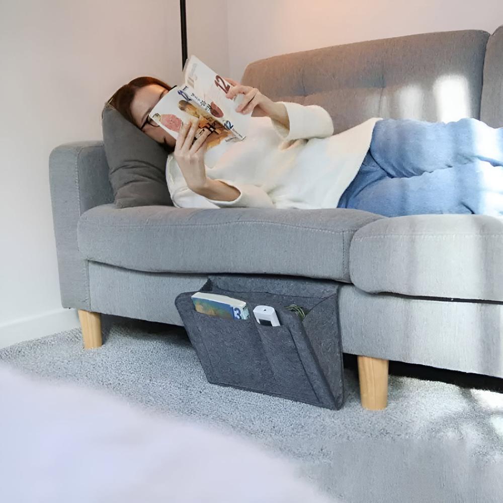 Multi-Functional Nightstand Storage Organizer