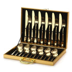 24-Piece Stainless Steel Cutlery Set in Elegant Gift Box