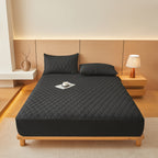 Liquid-Resistant Quilted Polyester Mattress Protector (Semi-Fitted)