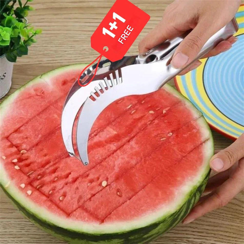 Fruit Slicer One-Motion Stainless Steel & Dishwasher-Safe