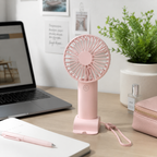 USB-Rechargeable Phone-Holder Mini Desk Fan