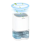 Dehumidifier 1000ml Quiet 2-in-1 Air Filtration