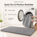 Luxurious Chenille Bathroom Mat for Ultimate Comfort