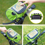 Bike Handlebar Bag Touchscreen Window & Waterproof 3.5 L