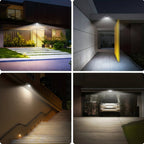 Solar Motion Sensor LED Outdoor Wall Light
