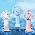 USB-Rechargeable Phone-Holder Mini Desk Fan
