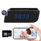 Digital Alarm Clock Hidden Camera HD 1080p Night Vision