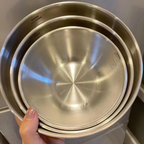 ElegantNest 5-Piece Stainless Steel Mixing Bowl Set