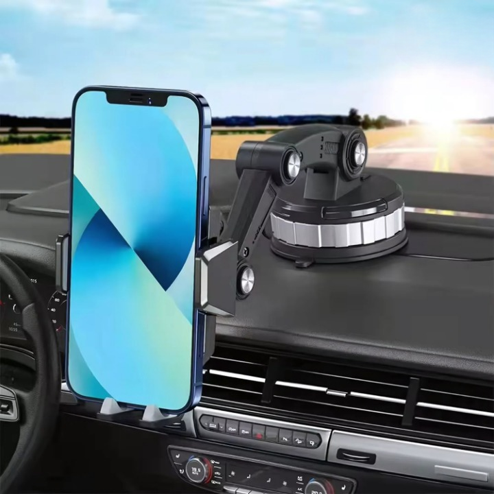 Phone Holder for Dashboard and Windshield with 360° Rotation