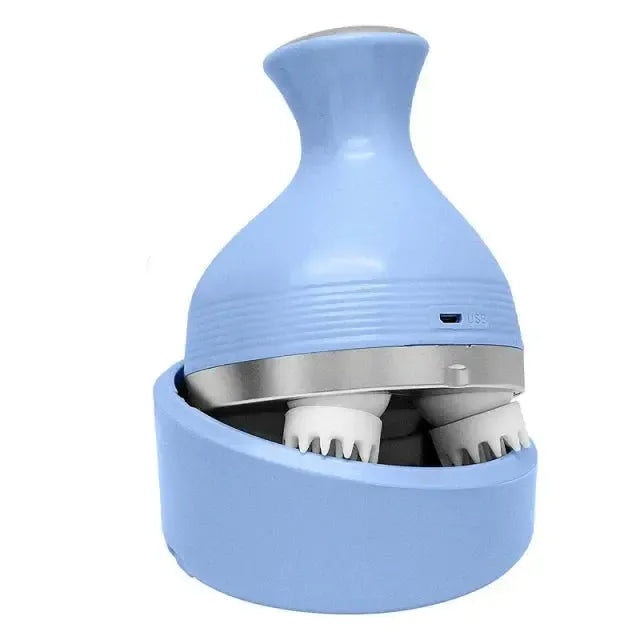 Serenity Scalp Reviver: Waterproof Cordless Head Massager