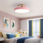 Stylish Dual-Tone LED Ceiling Fixture with Remote Dimming