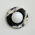 Elegant Indoor LED Wall Light Fixture - Modern Marble Sconce