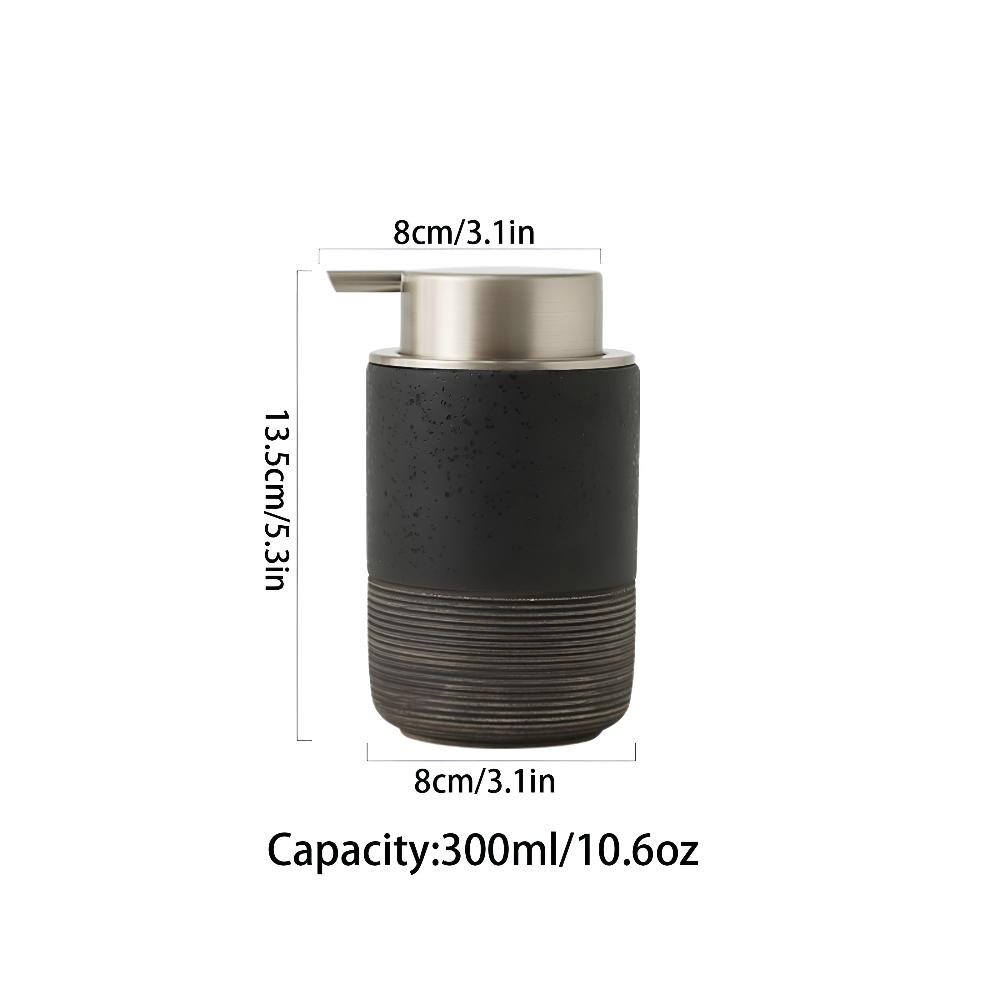 Ceramic Soap Dispenser in Minimalist Design