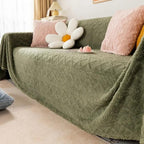 Couch Cover with Waffle Texture - Warm Sherpa Comfort