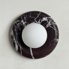 Elegant Indoor LED Wall Light Fixture - Modern Marble Sconce