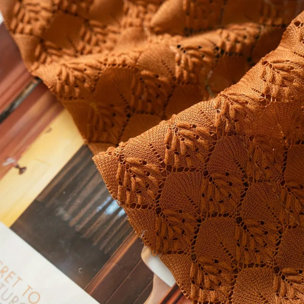Crochet Bohemian Curtain for Sunlight Filtering