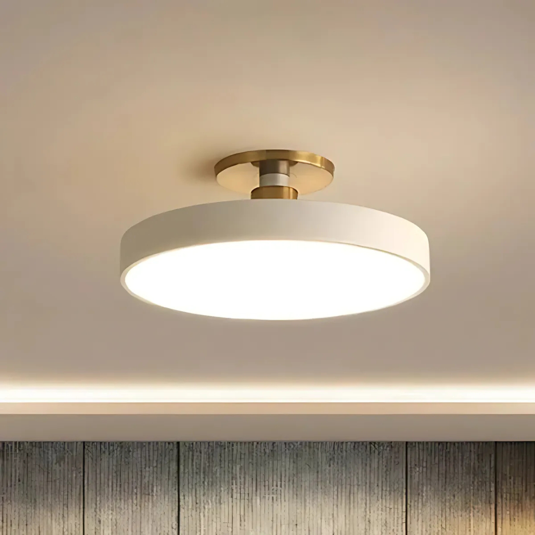 Scandinavian Style LED Ceiling Fixture - Modern Lighting Design