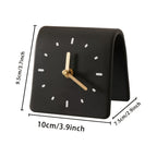 Tranquil Timekeeper: Modern Ceramic Desk Clock for Any Space