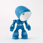 Adjustable Head LED Table Lamp in Robot Design – Plastic Construction
