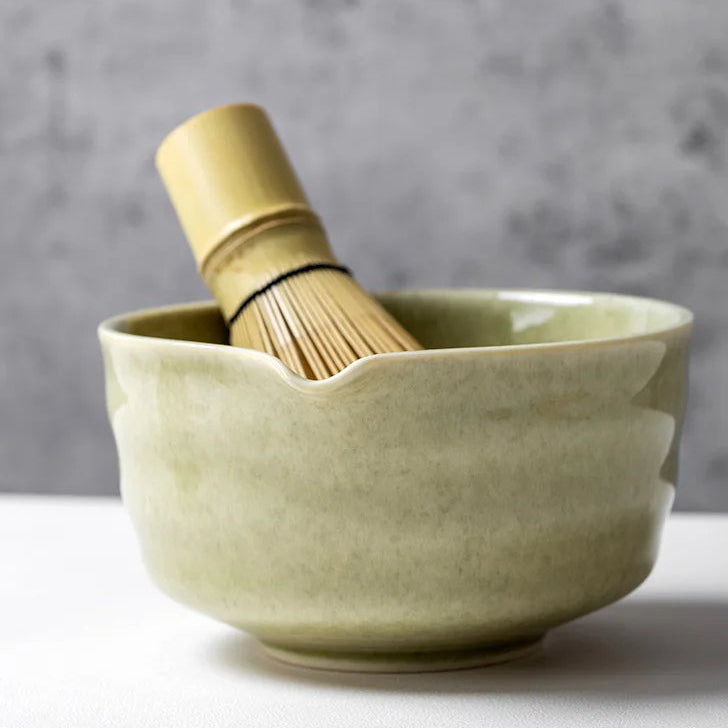 ZenBrew Japanese Matcha Tea Set: Bowl, Whisk & Essentials