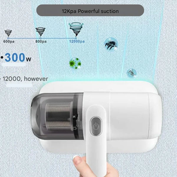 Portable Dust Mite Vacuum HEPA & UV-C