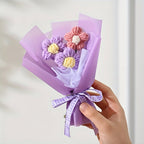 Handcrafted Mini Fabric Flower Bouquet for Mother's Day Gift
