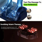 Foot & Calf Massager Shiatsu Extra-Large Hot Compress
