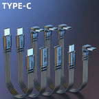 USB-C Cable Right-Angle 45W Fast Charging