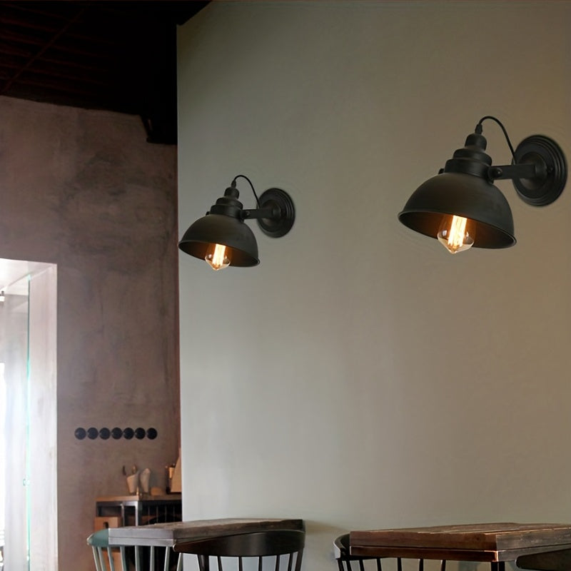 Retro Metal Wall Sconce Lamp - Industrial Vintage Lighting Fixture