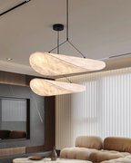 Ribbon-Shaped Warm White Pendant Light (Multiple Sizes)