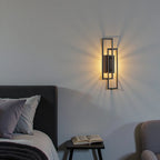Double Rectangle Frame Wall-Mounted LED Light Fixture