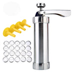 Cookie Press One-Press Ergonomic 10 Or 20 Shapes