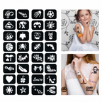 UV Reactive Body Paint Set for Parties and Festivals - Glow in the Dark