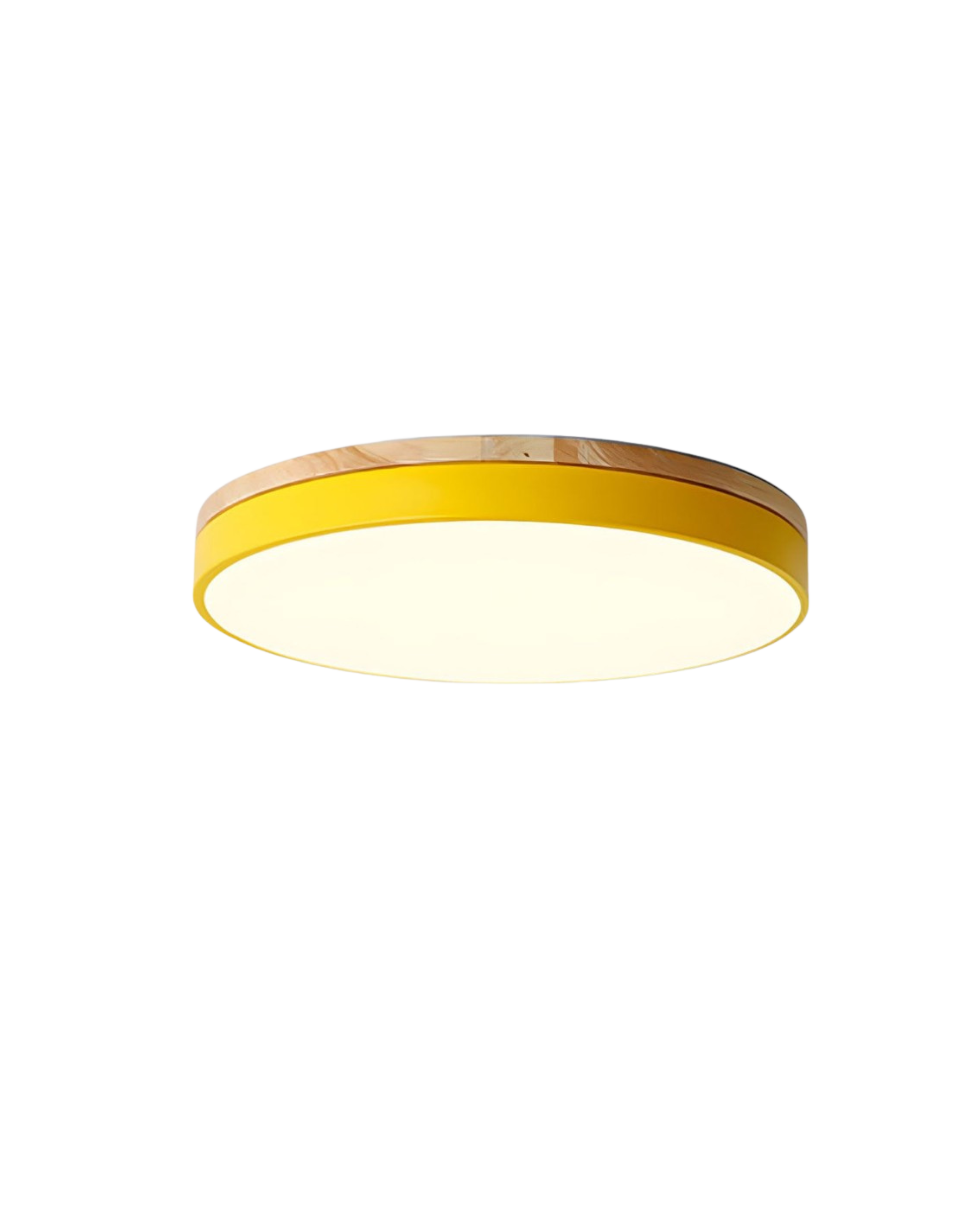 Even-Light Wood-Detail Ceiling Light (Multiple Sizes)