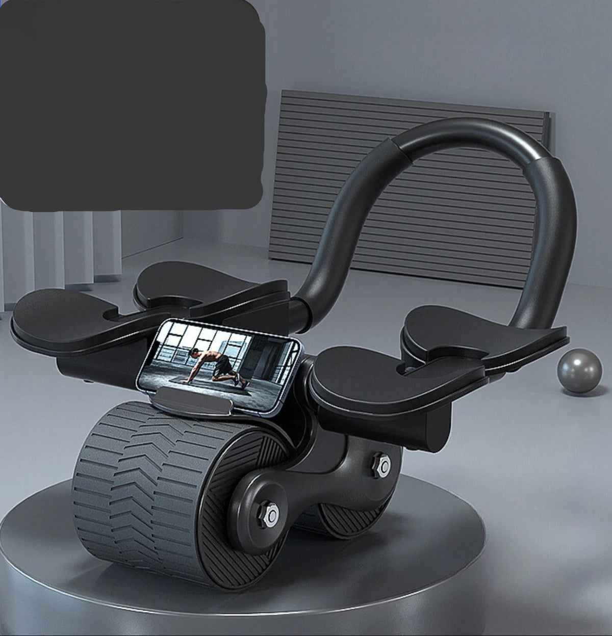 Abdominal Trainer Automatic Rebound & EVA Foam Handles