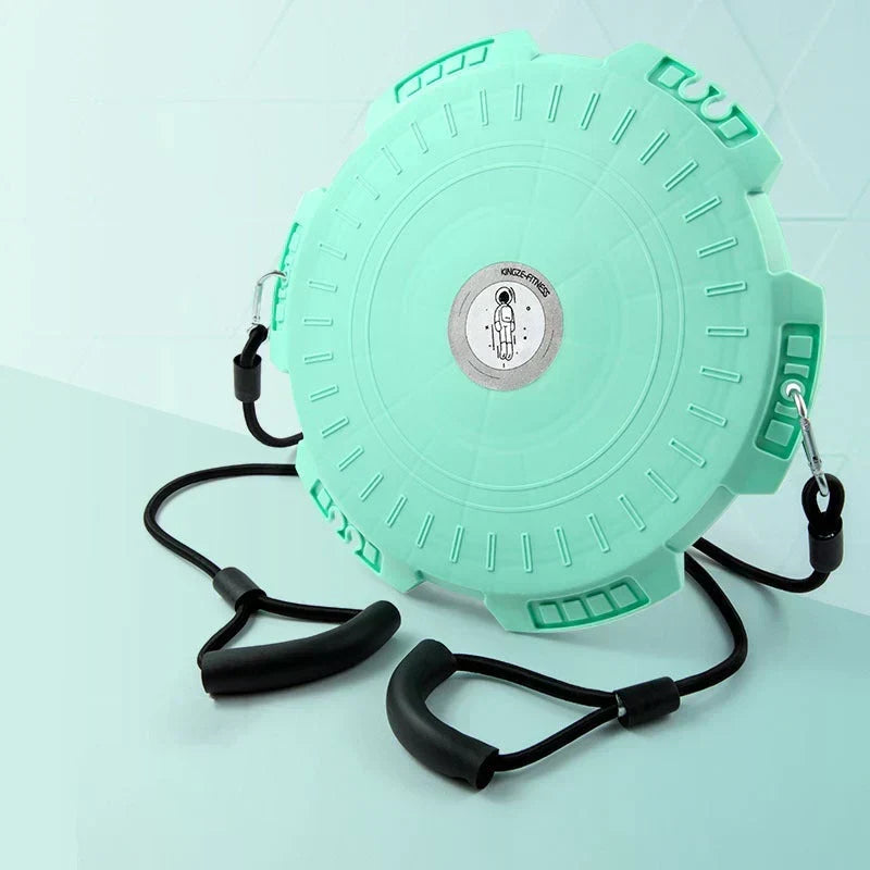 Waist Twisting Board Anti-Slip Massage Surface Resistance Bands