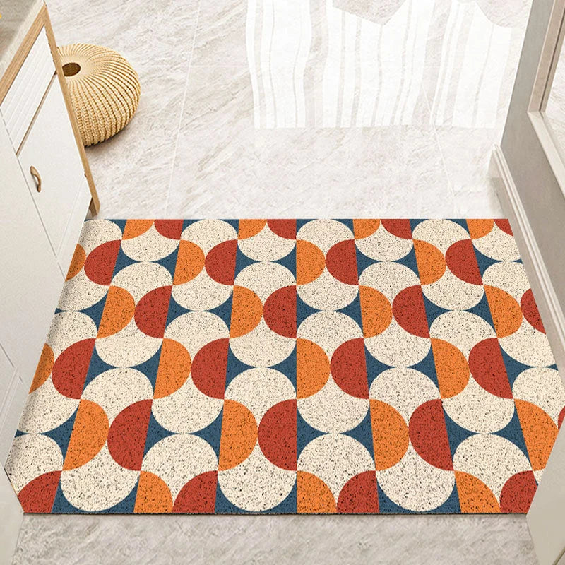 Welcome Mat Vintage Design Anti-Slip & Dirt-Repellent
