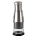 Manual Vegetable Cutter Zigzag Blade Stainless Steel Integrated Bowl