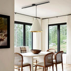 Adjustable Pendant Light Mount with Rotatable Ceiling Rail Track