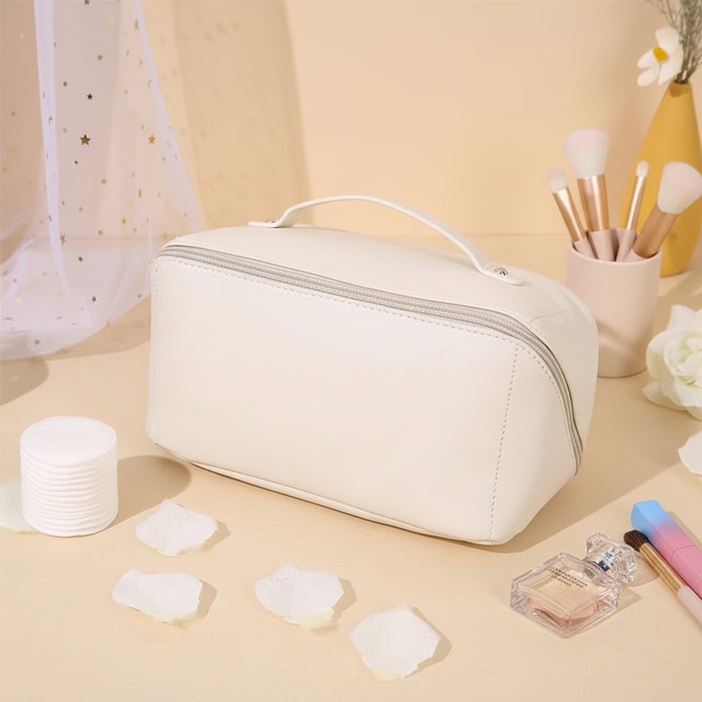 Large Capacity Toiletry Organizer - Travel Cosmetic Bag