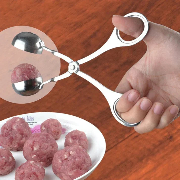 Meatball Maker Stainless Steel Ergonomic Grip Dishwasher Safe
