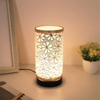 Decorative Warm Ambient Light – Floral USB Table Lamp