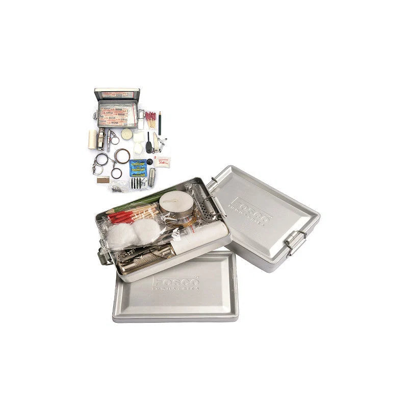 Survival Kit Waterproof Aluminum Fire Starter & Multi-Tool